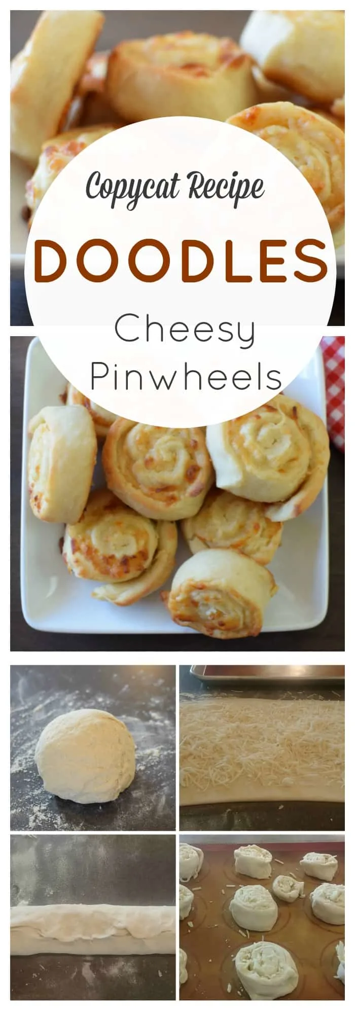 Recipes and food cheesy pinwheels doodles copycat recipe