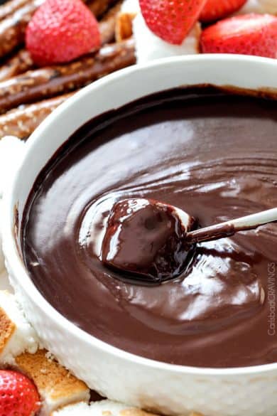 chocolate fondue