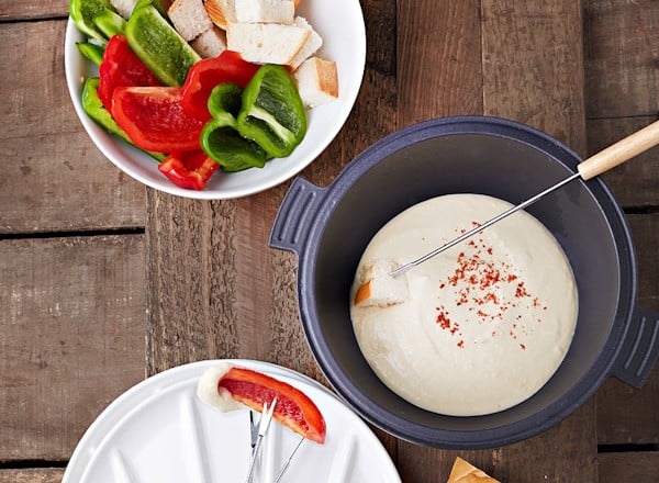 vegan fondue