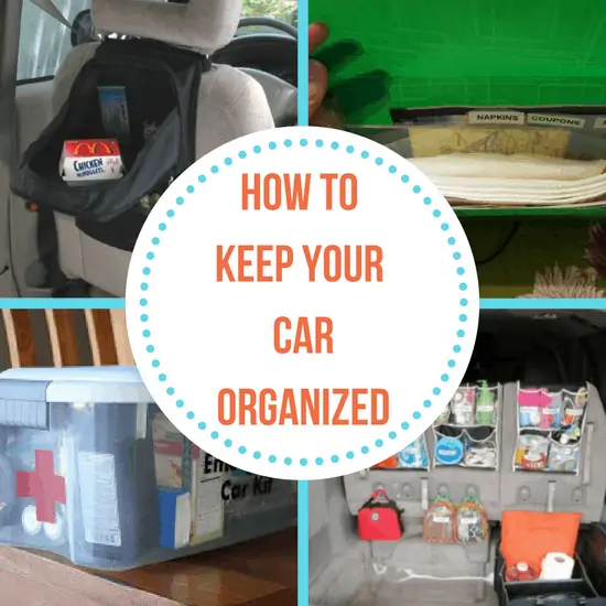 How to Clean and Organize Your Car at Home with the Kids