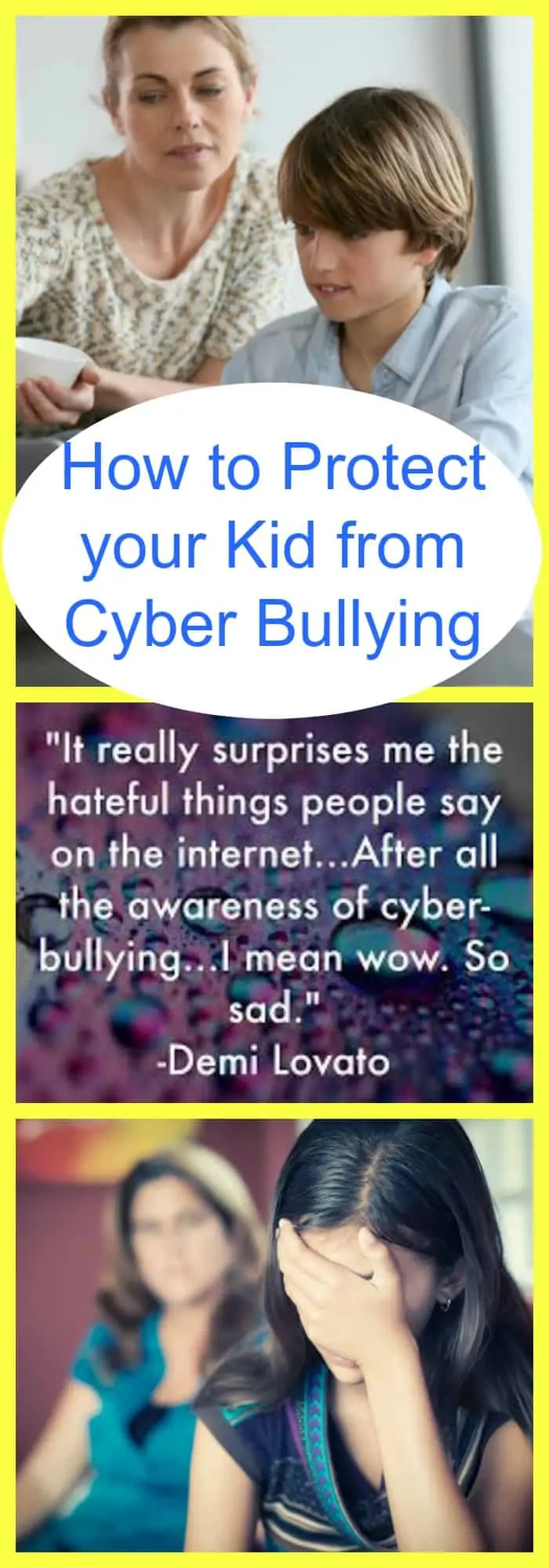 protect your kid from cyber bullying