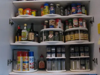 spice cupboard