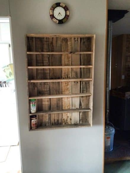 pallet spice rack