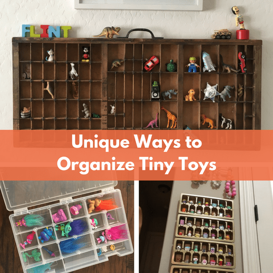 organize small toys