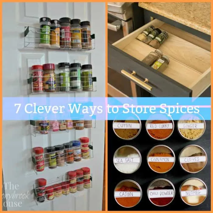 7 Clever Ways To Store Spices  Pull out spice rack, Spice rack, Trendy  kitchen