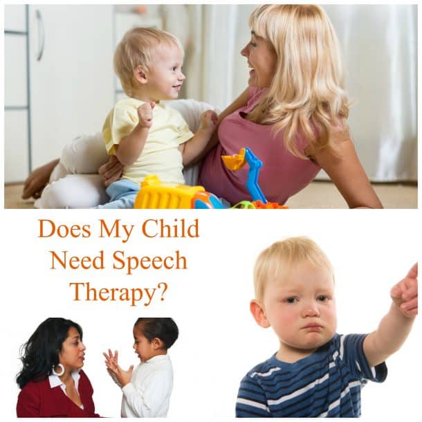 Does My Child Need Speech Therapy? The Organized Mom
