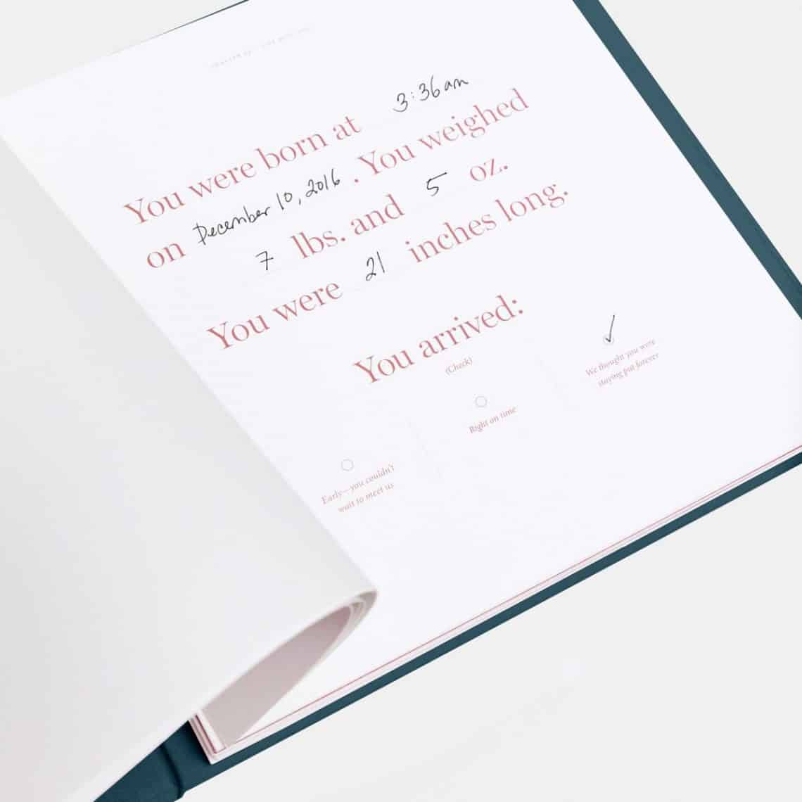 8 Baby Book Ideas The Organized Mom