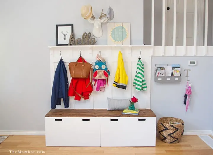 mudroom bench