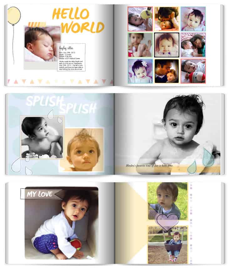 picture baby book