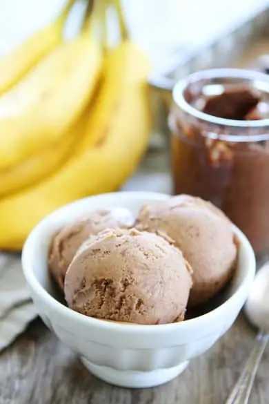 banana nutella ice cream