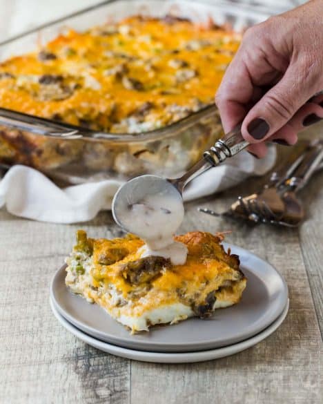 fireman's overnight breakfast casserole