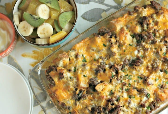 overnight breakfast casserole