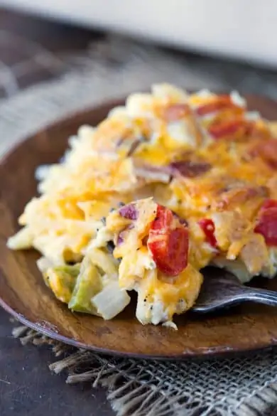 overnight hashbrown casserole