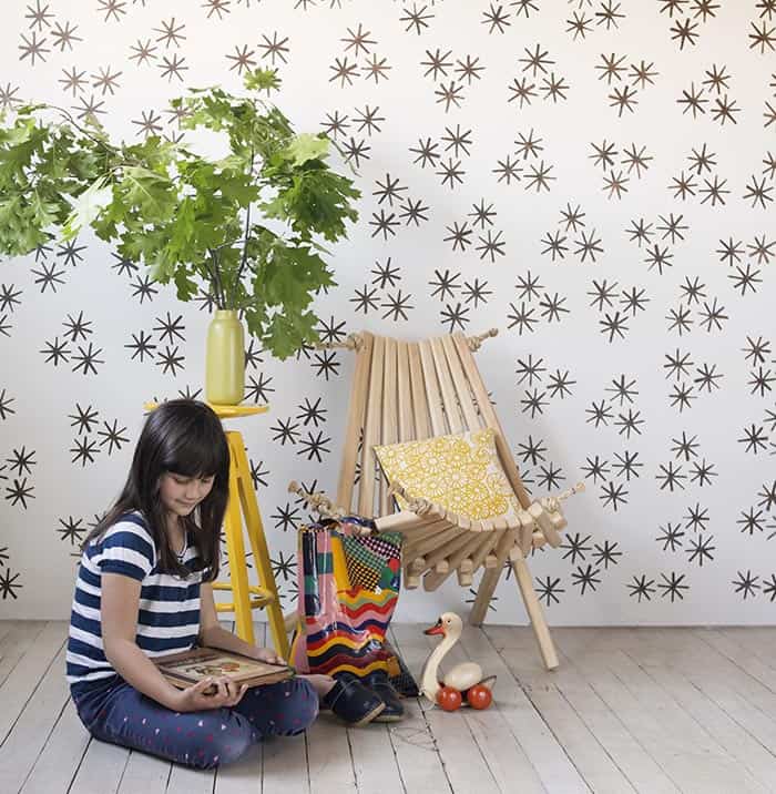 5 Beautiful DIY Painted Wallpaper Projects The Organized Mom