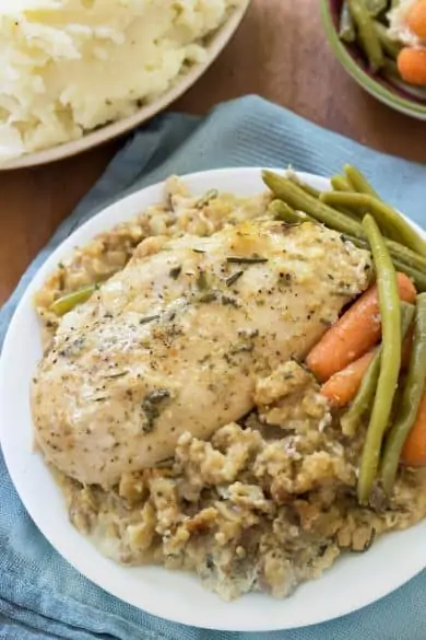 Chicken and Stuffing