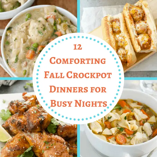 Fall Crockpot Dinners