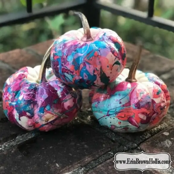 marble pumpkins