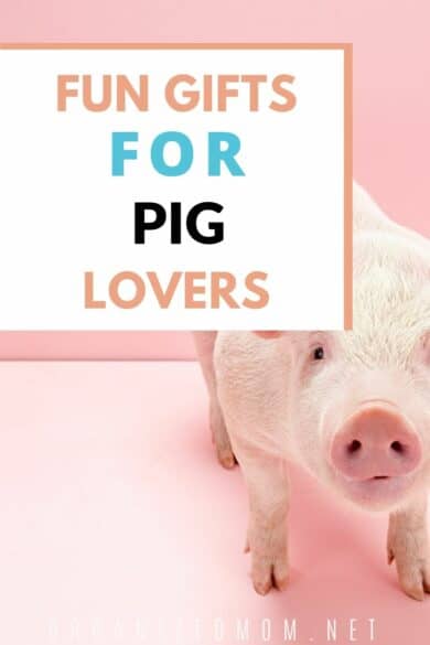 gift guide for pig lovers