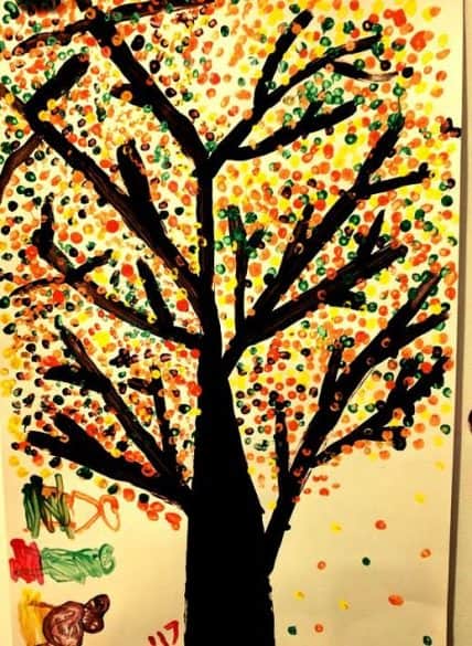 tree painting