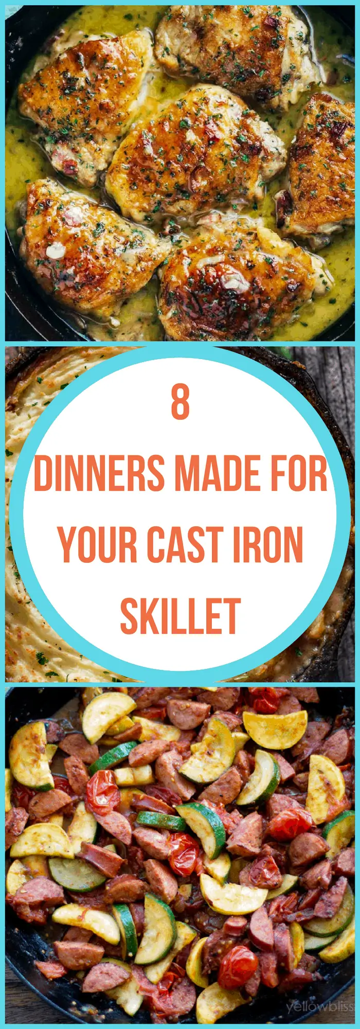 Cooking--Dinners Made for Your Cast Iron Skillet--The Organized Mom