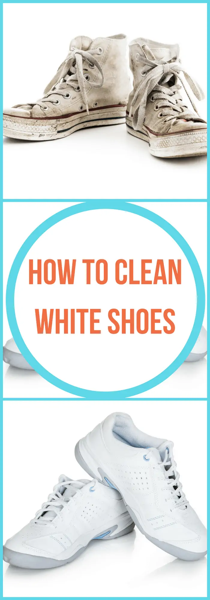 Laundry--How to Clean White Shoes