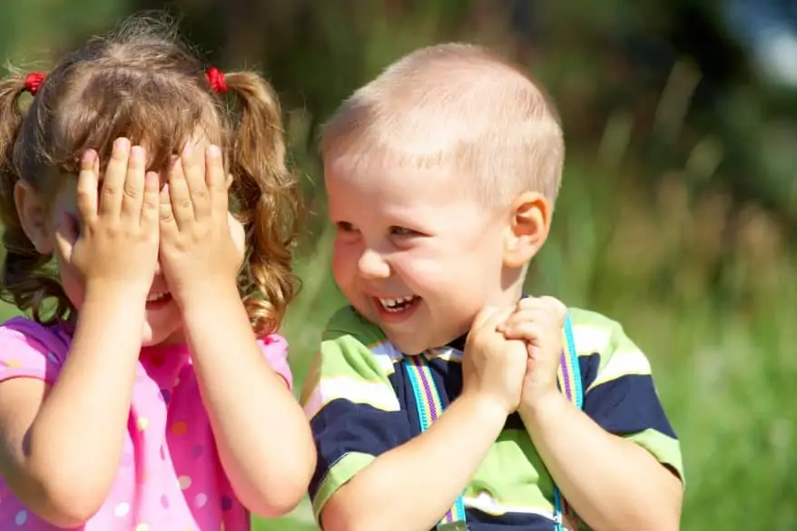 children playing