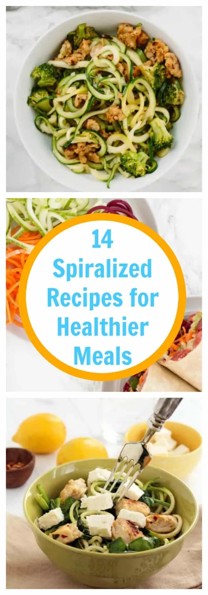 Food-14 Spiralized Recipes for Healthier Meals-The Organized Mom