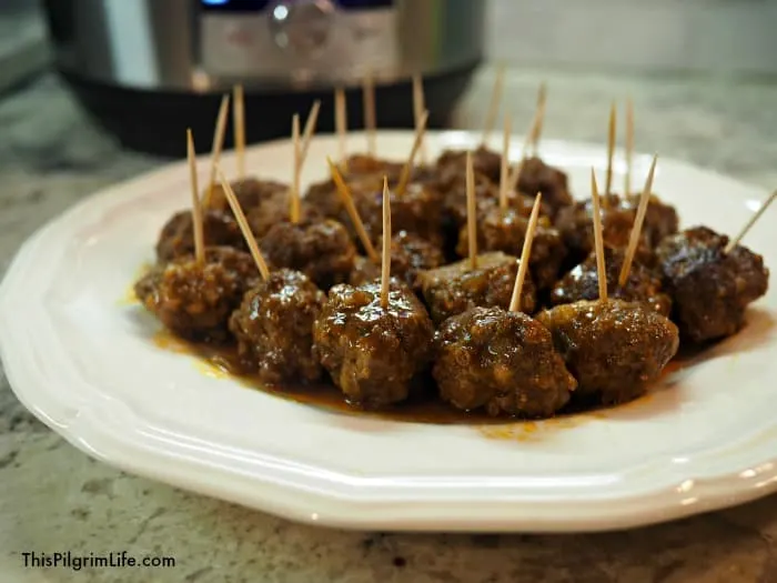 bbq meatballs instant pot