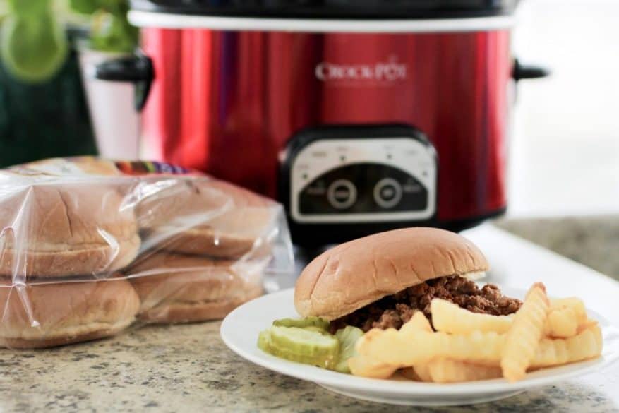 Crockpot sloppy joes