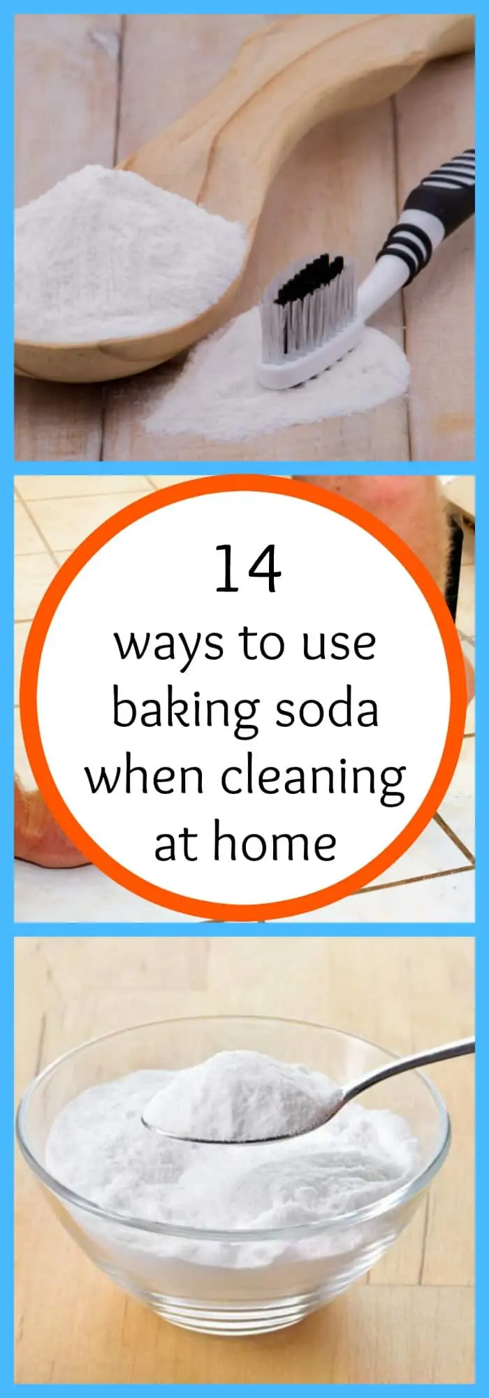 Cleaning-14 ways to use baking soda when cleaning at home-The Organized Mom