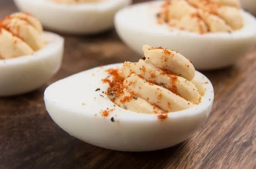 deviled eggs