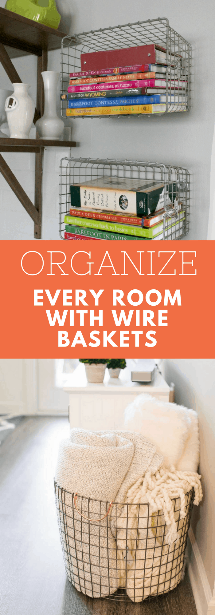 Organization--Organize Every Room with Wire Baskets