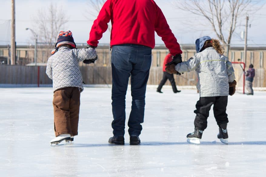 ice skating