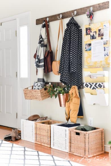 organized entryway