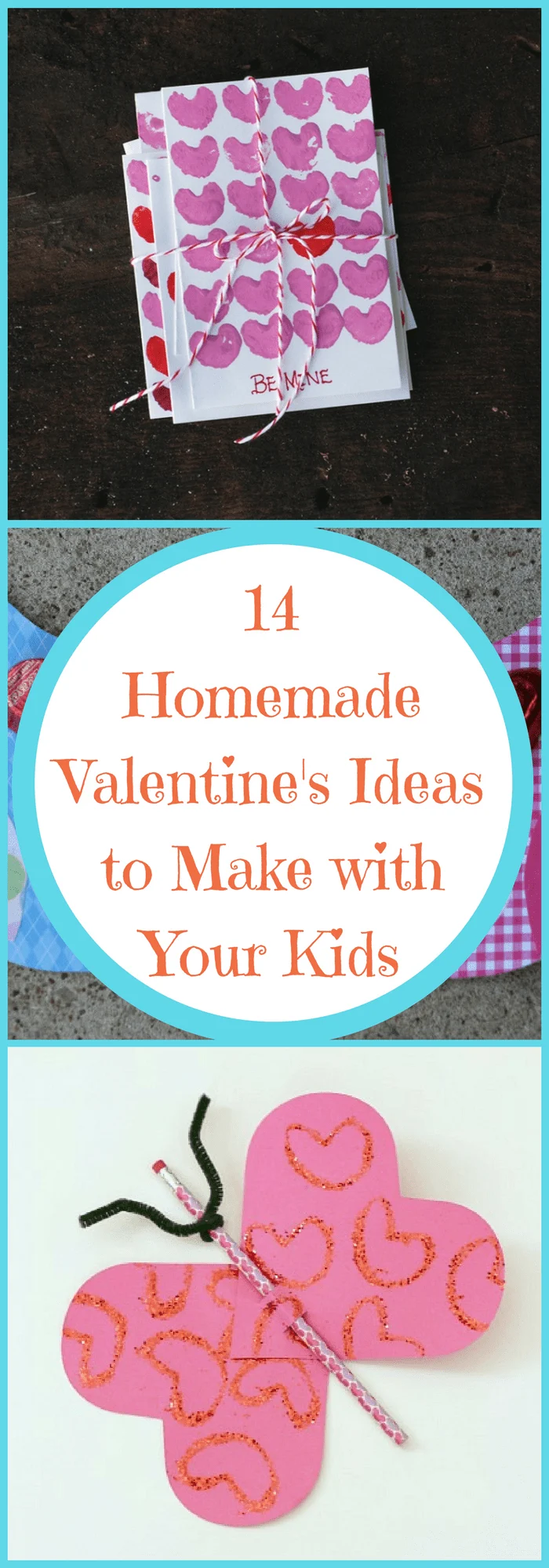 Crafts--14 Homemade Valentine's Ideas to Make with Your Kids--The Organized Mom