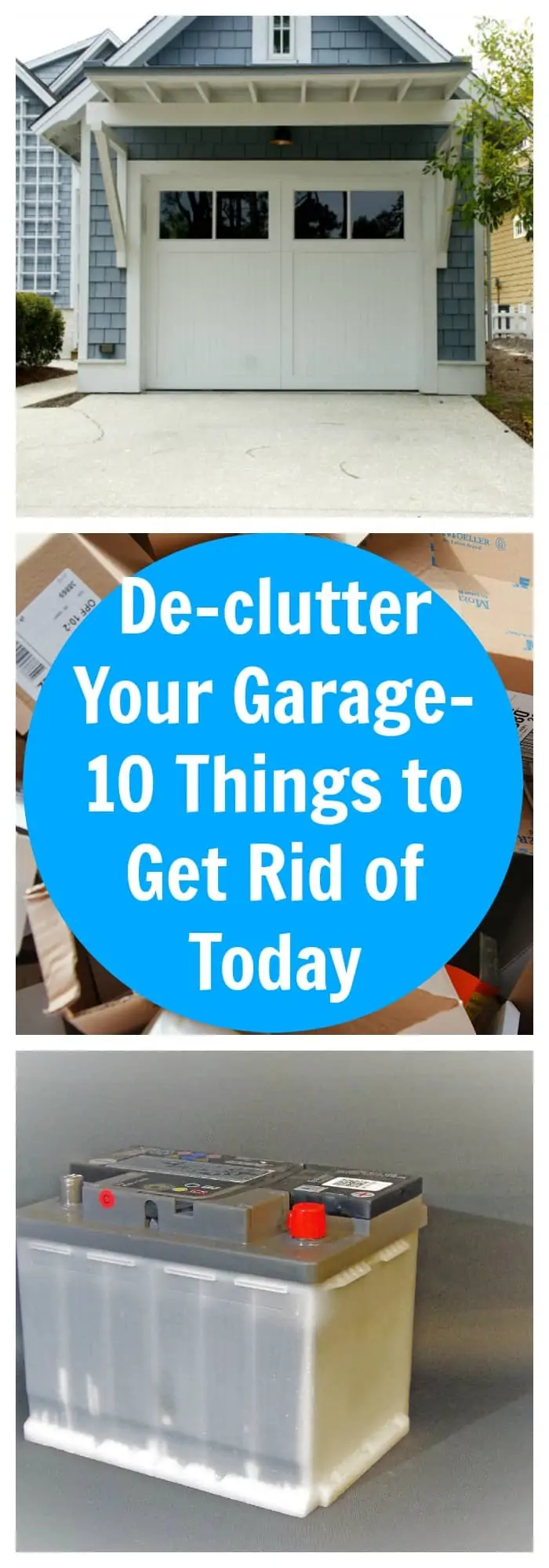 Organization-De-clutter Your Garage-10 Things to Get Rid of Today--The Organized Mom