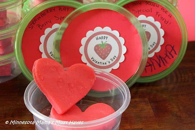 play dough valentines