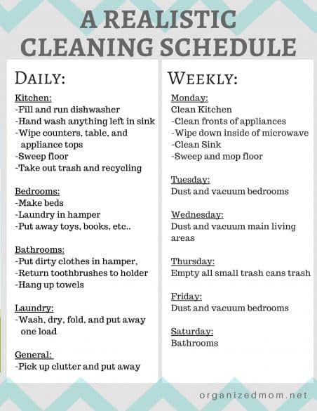 A Manageable, Realistic Cleaning Routine for Any Schedule - Clean Mama