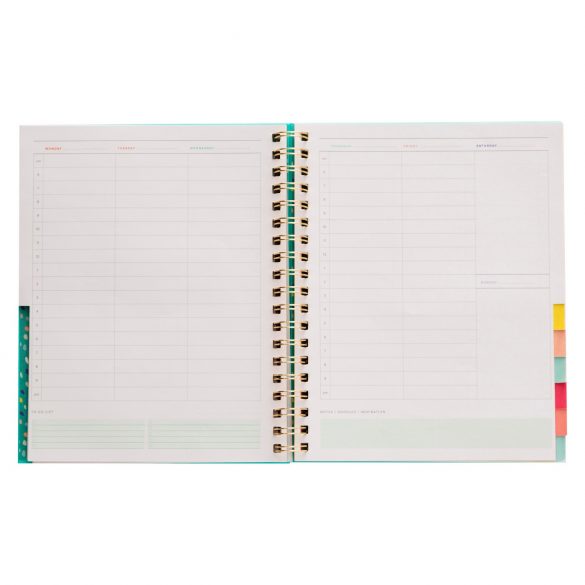 blank planner page