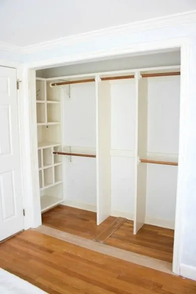 closet with no doors