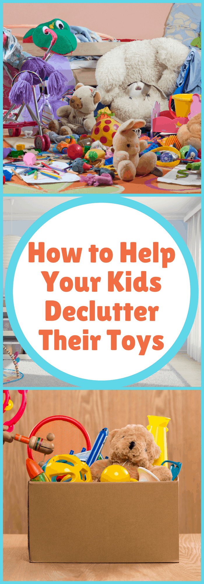 Organization--How to Help Your Kids Declutter Their Toys--The Organized Mom