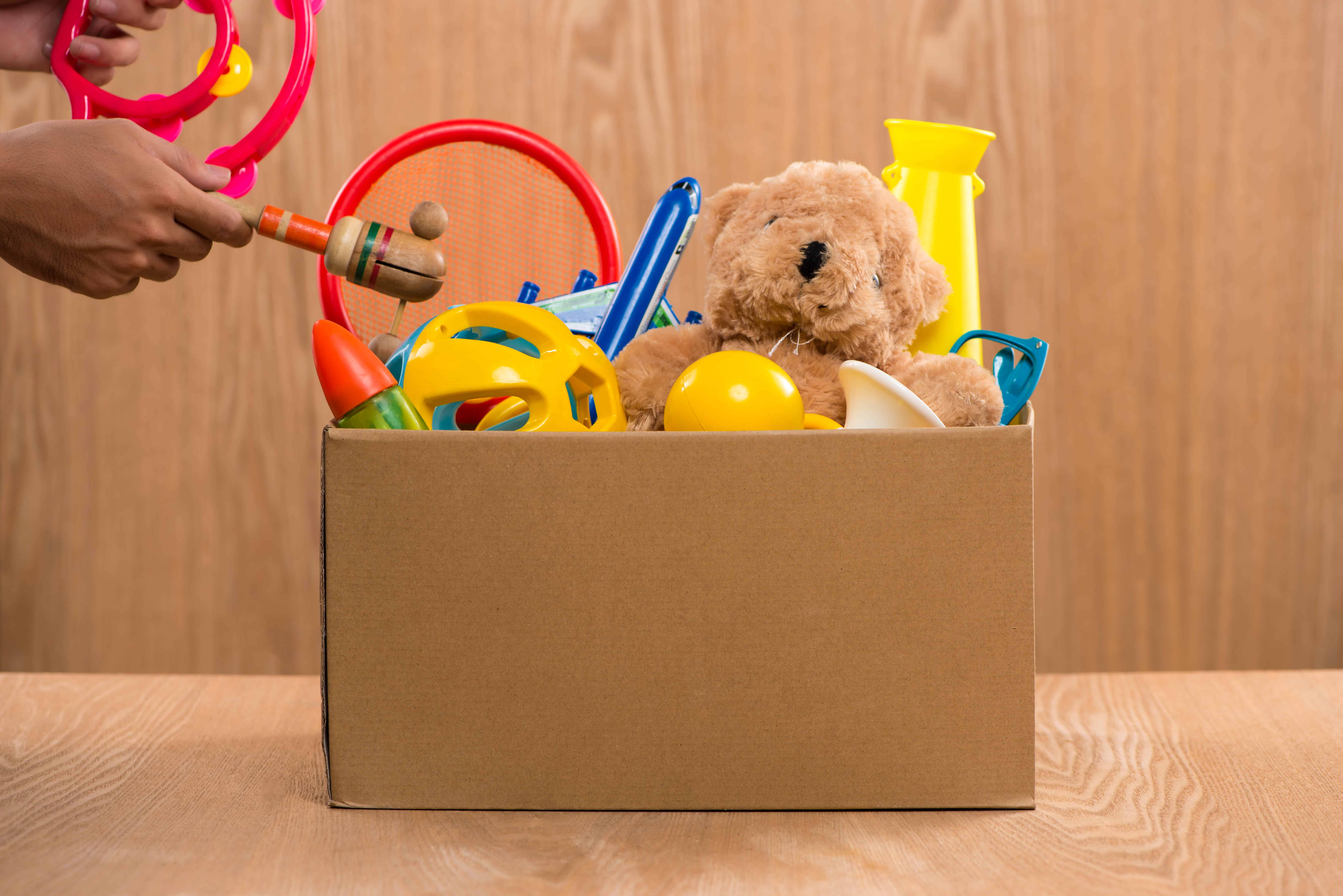 decluttering toys