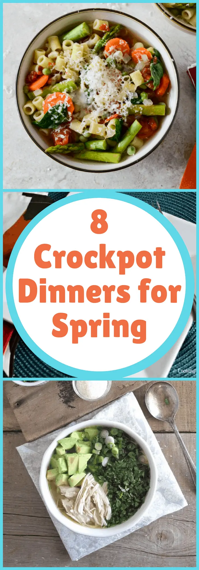 Cooking--8 Crockpot Dinners for Spring--The Organized Mom