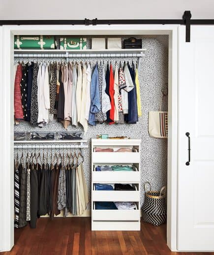 organized closet