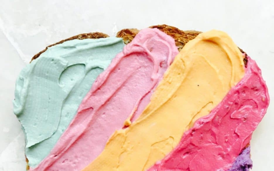 rainbow toast