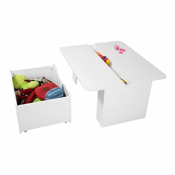 kid's desk with storage