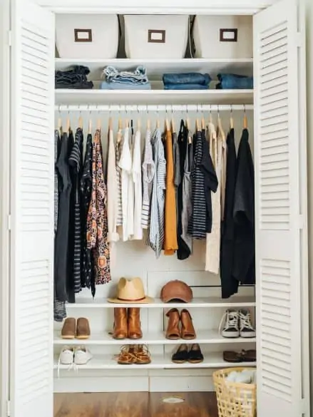 organized closet