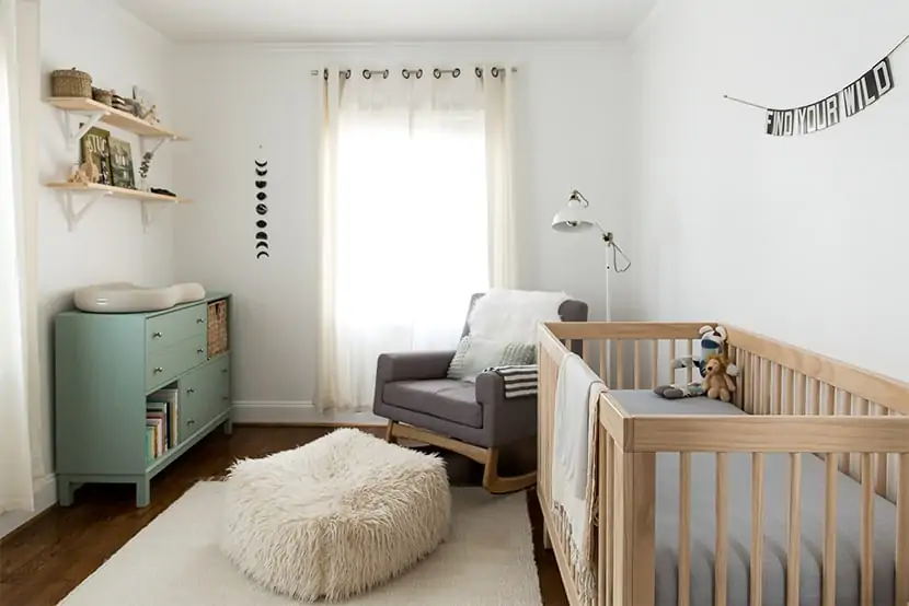 animal themed nursery