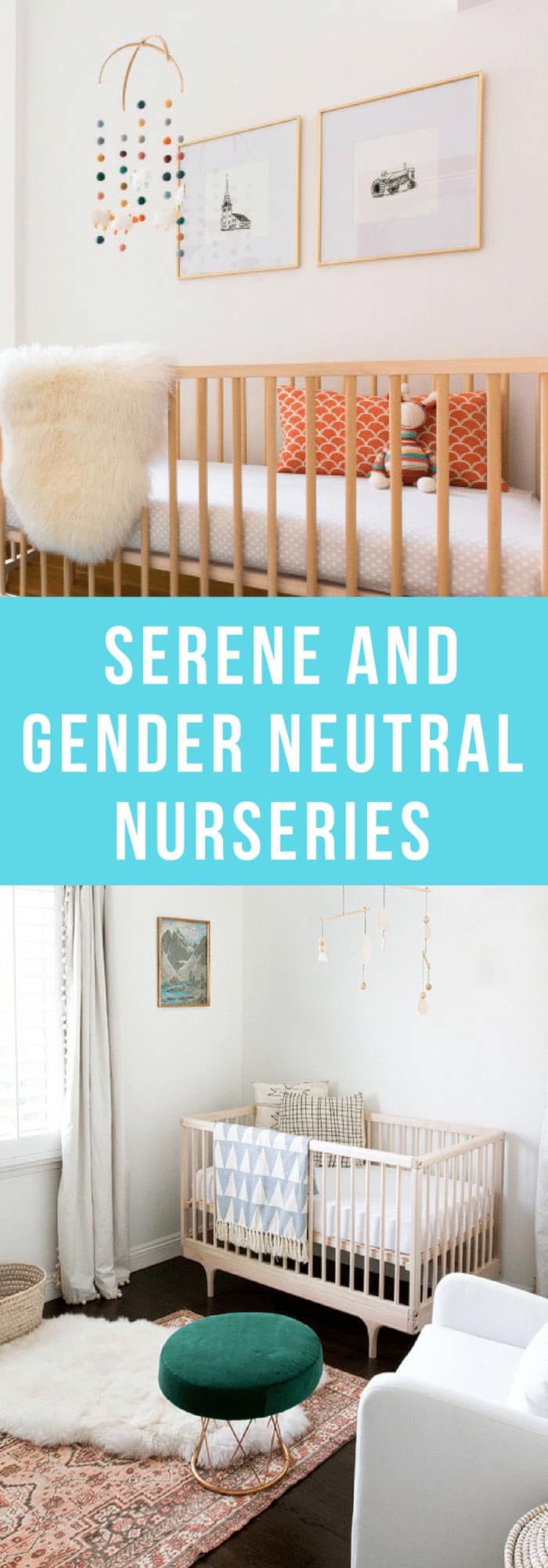 Decorating--Serene and Gender-Neutral Nurseries--The Organized Mom