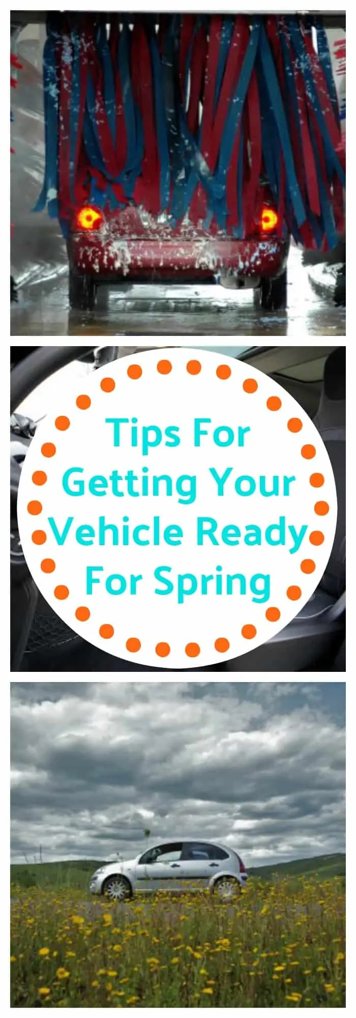 Organization--Tips For Getting Your Vehicle Ready For Spring--The Organized Mom